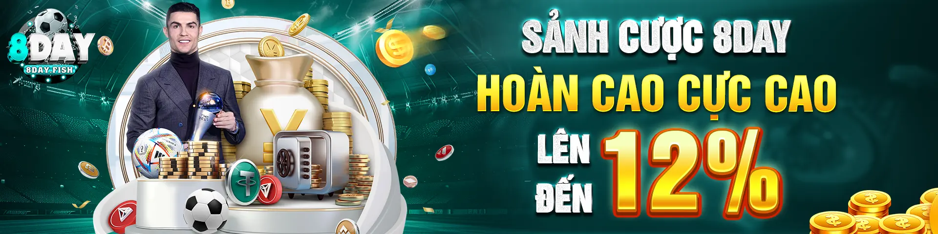 Sảnh hoàn cược cao tại nhà cái 8day